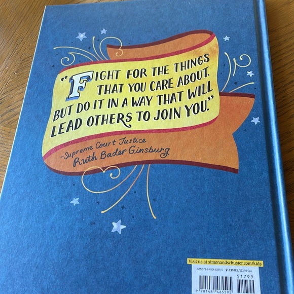 I Dissent: Ruth Bader Ginsburg Makes Her Mark Hardcover Book - Picture 5 of 6